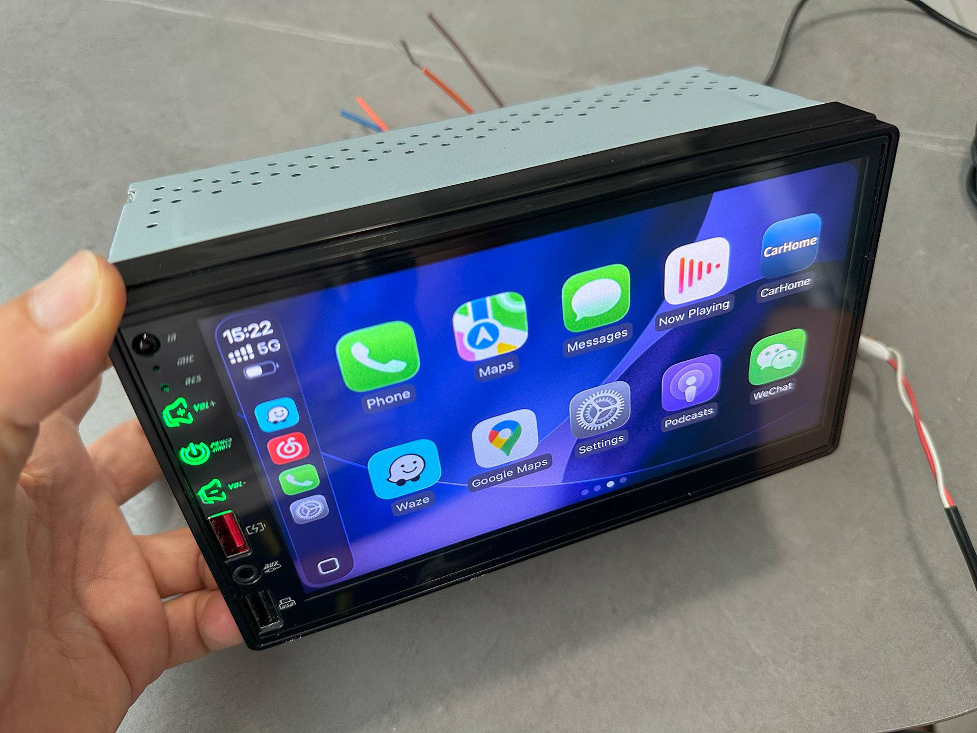 Amazon.com: [Upgraded DSP] 7'' Double Din Car Stereo with Wireless